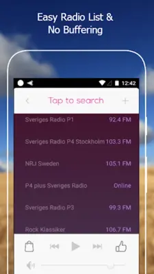 Radio Sweden android App screenshot 6